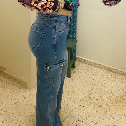 Así Soy Lola Focus Cargo Jeans