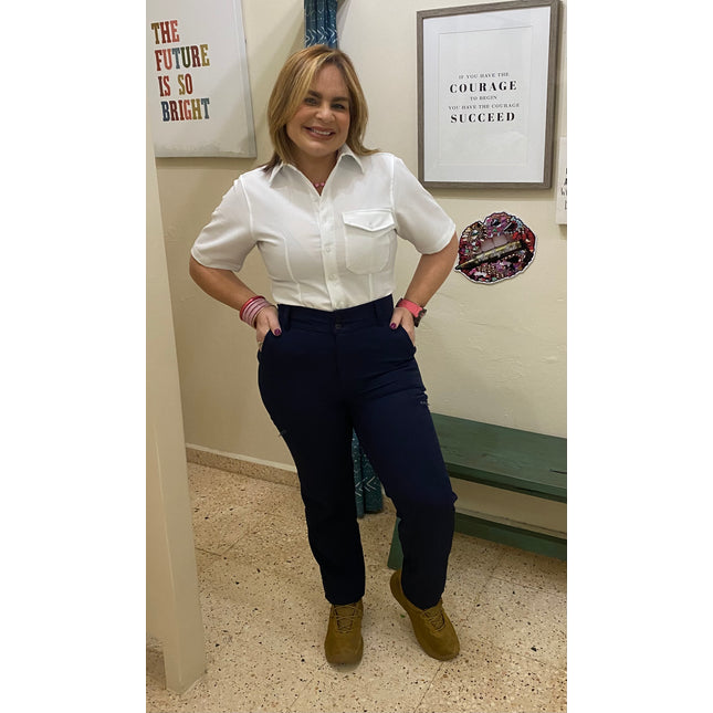 Así Soy Lola  “Mis Policías”  Body Suit  Blanca (Manga Corta)